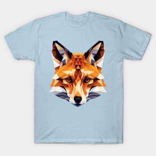 Fox Head Geometric T-Shirt